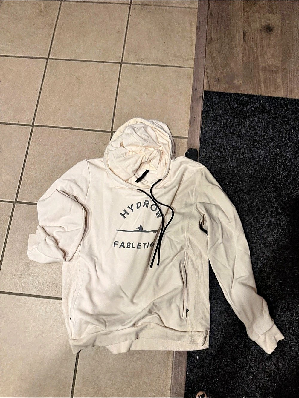 Fabletics FL x Hydrow Limited-Edition Hoodie White